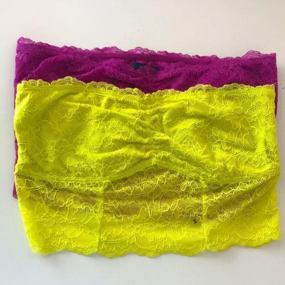 Bundle of 2 American Eagle Lace Bandeau Bras